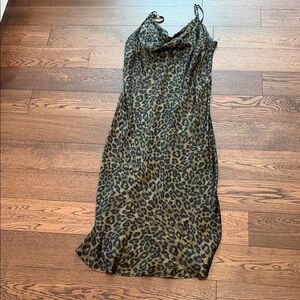 Zara cowl neck dress